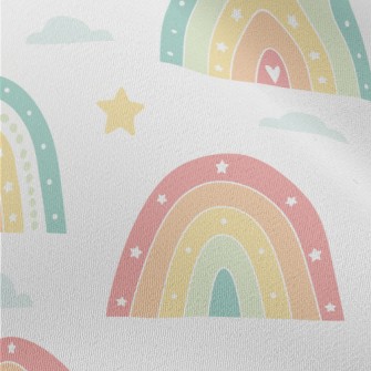 Cute Rainbow Shape Chiffon