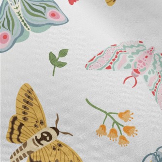 Summer Exotic Moth Chiffon