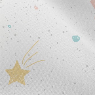 Colorful Stars And Shooting St Chiffon