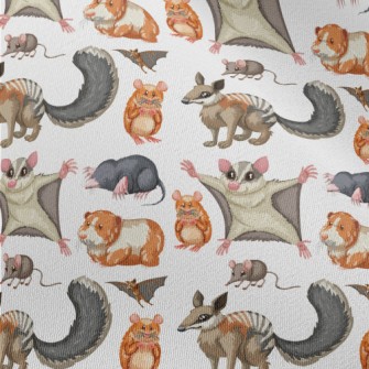 Cartoon Rodent Chiffon