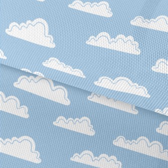White Cloud Graffiti Waterproof Oxford