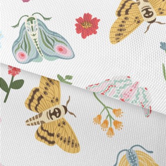 Summer Exotic Moth Waterproof Oxford