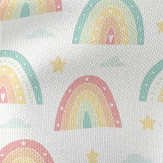 Cute Rainbow Shape Waterproof Canvas