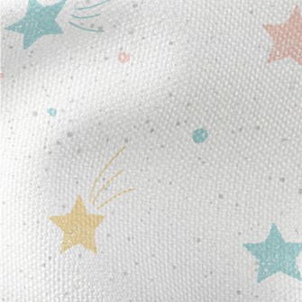 Colorful Stars And Shooting St Waterproof Canvas
