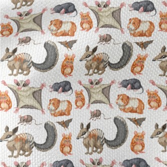 Cartoon Rodent Waterproof Canvas