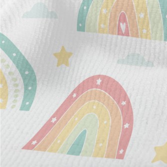 Cute Rainbow Shape Terry