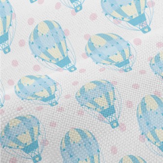 Beautiful Cartoon Hot Air Ball Performance Linen