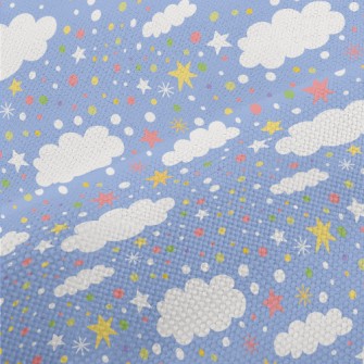 Colorful Snowflakes And Stars Performance Linen