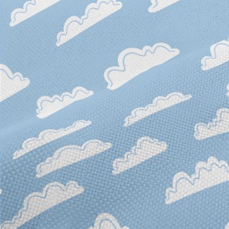White Cloud Graffiti Performance Linen