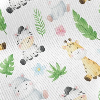 Grassland Animal Baby Standard Corduroy