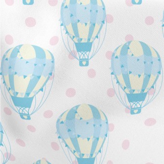 Beautiful Cartoon Hot Air Ball Stretch Ponte