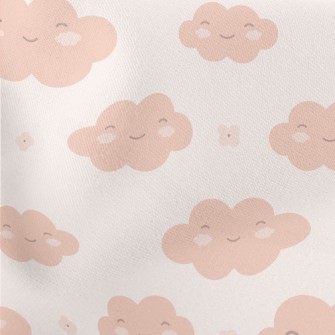 Smiling Cute Clouds Stretch Ponte