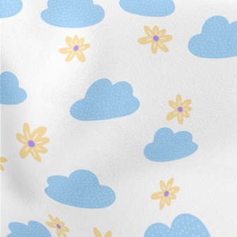 Small Flowers And Blue Clouds Stretch Ponte
