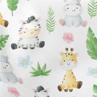 Grassland Animal Baby Stretch Ponte