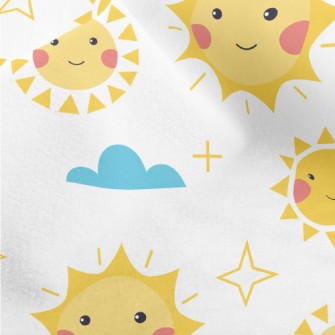 Various Cute Sun Micro Fleece