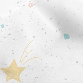 Colorful Stars And Shooting St Micro Fleece
