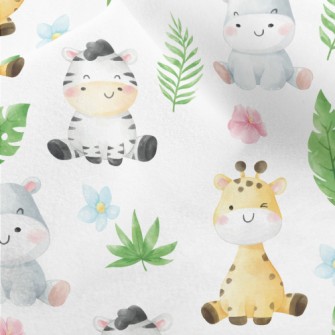 Grassland Animal Baby Micro Fleece