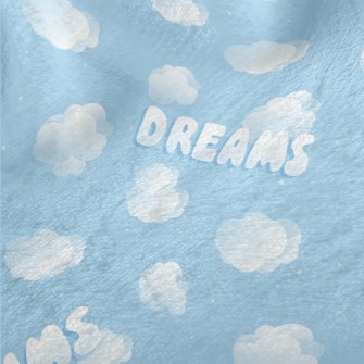 Daydream Blue Sky Minky