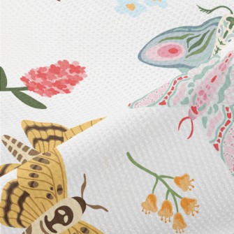 Summer Exotic Moth Piqué