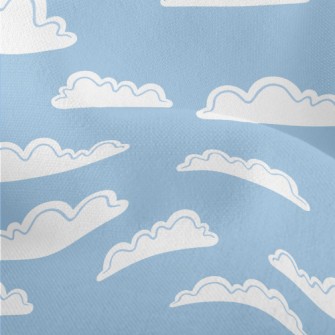White Cloud Graffiti Lightweight Performance Linen