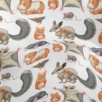 Cartoon Rodent Lightweight Performance Linen