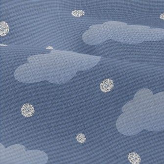 Clouds With Silver Decoration Modern Jersey