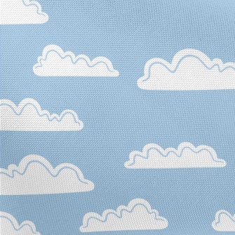 White Cloud Graffiti Pongee