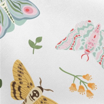 Summer Exotic Moth Pongee