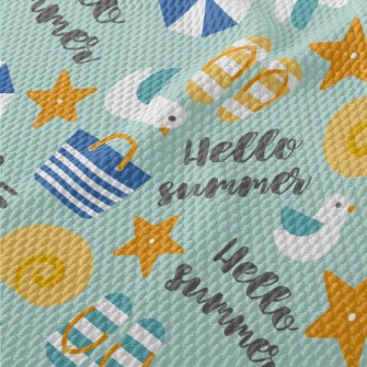 Summer Beach Gear Birdseye Piqué