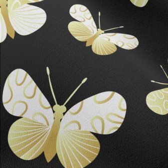 Mysterious Pattern Butterfly Chiffon