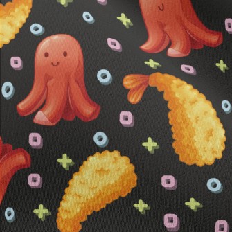 Fried Shrimp And Octopus Hot D Chiffon