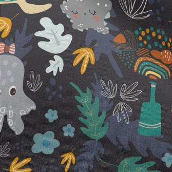 Mysterious Undersea Creatures Chiffon