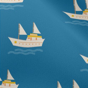 Luxury Sailing Ship Chiffon