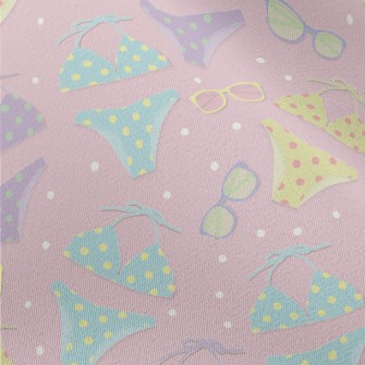 Polka Dot Bikini Sunglasses Chiffon