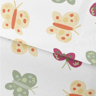 Childlike Style Butterfly Waterproof Oxford