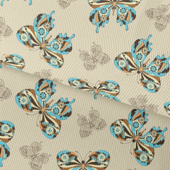 Mysterious Color Butterfly Waterproof Oxford