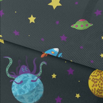 Unknown Planet In Outer Space Waterproof Oxford