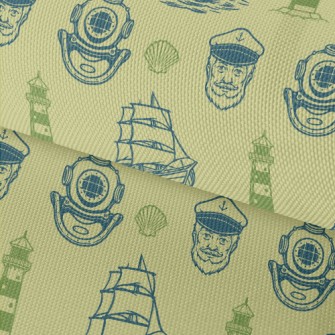 Old Captain Lighthouse Diving Waterproof Oxford