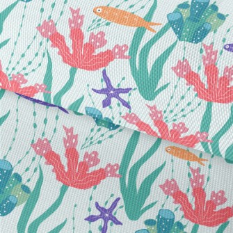 Undersea Coral Fish Waterproof Oxford