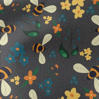 Honey Bees Waterproof Canvas