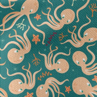 Big-eyed Octopus Waterproof Canvas