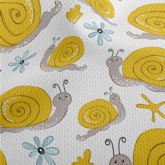 Vitality Blushing Snail Athletic Mesh Flat Back