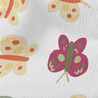 Childlike Style Butterfly Terry