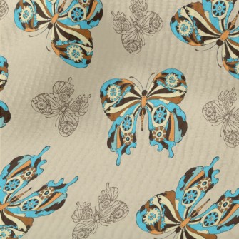 Mysterious Color Butterfly Terry