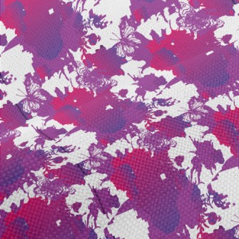 Gloomy Flower Skull Performance Linen