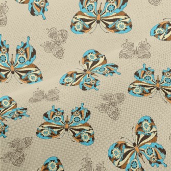 Mysterious Color Butterfly Performance Linen