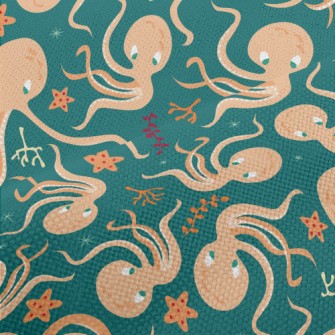 Big-eyed Octopus Performance Linen