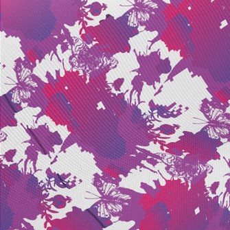 Gloomy Flower Skull Twill