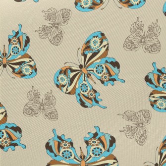 Mysterious Color Butterfly Twill