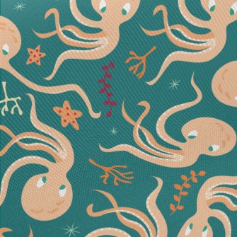 Big-eyed Octopus Twill